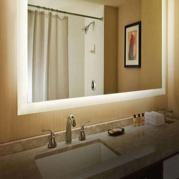 Rectangular Vanity Light Mirror