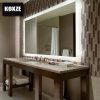 Rectangular Vanity Light Mirror