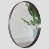 Grey Framed Wall Mirror